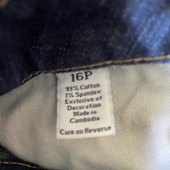 Vera Wang Simply Vera Straight Denim Capri Pants - Size 16P - Picture 9 of 9